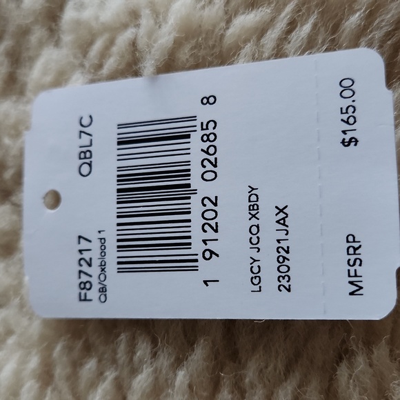 NWT Coach Legacy Jacquard Cranberry & Oxblood Leather Camera Bag Crossbody ❤️🤎 - Picture 16 of 16